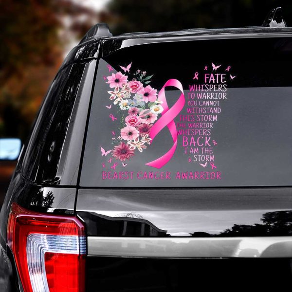 Breast Cancer Awareness 3D Decal – HOATT 6820