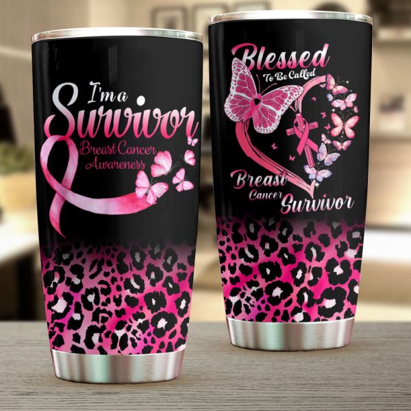 Breast Cancer Awareness Tumbler Cup - HOATT 6710