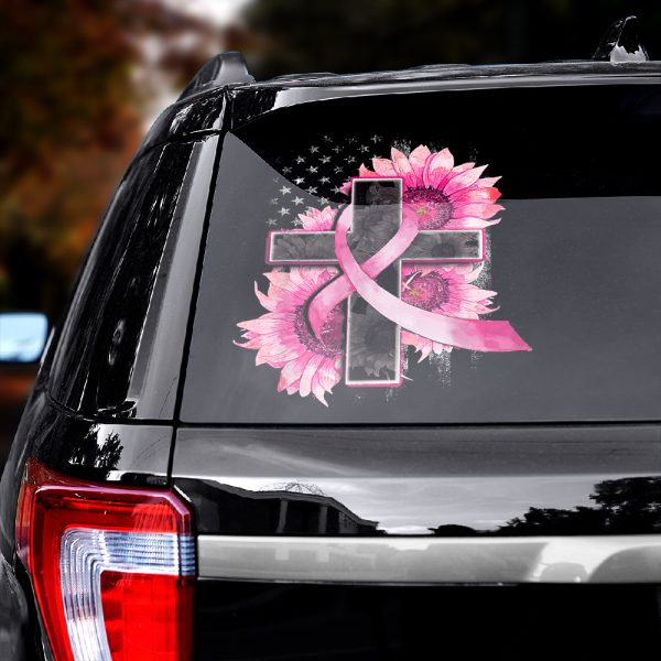 Breast Cancer Awareness 3D Decal – HOATT 6660