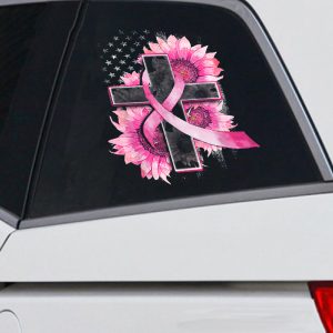 Breast Cancer Awareness 3D Decal – HOATT 6660