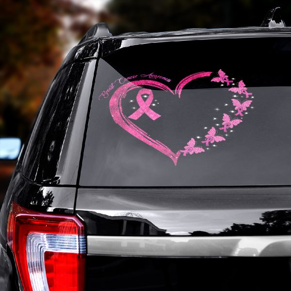 Breast Cancer Awareness 3D Decal – HOATT 6680