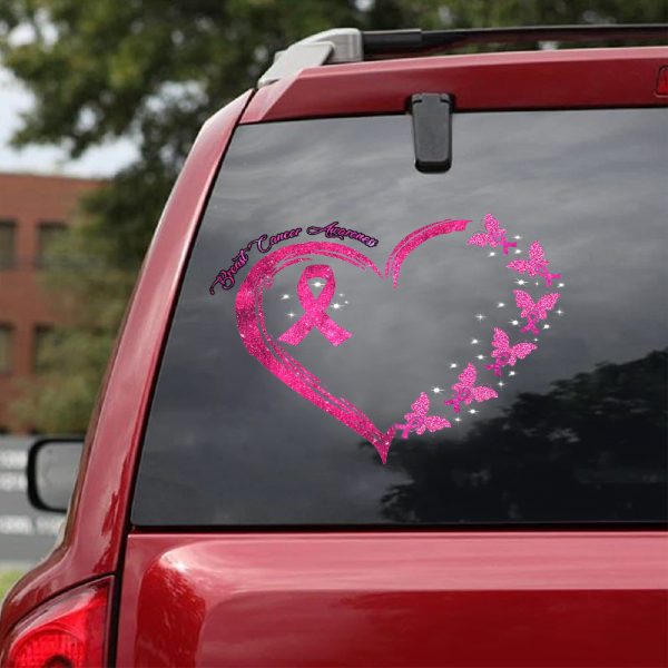 Breast Cancer Awareness 3D Decal – HOATT 6680