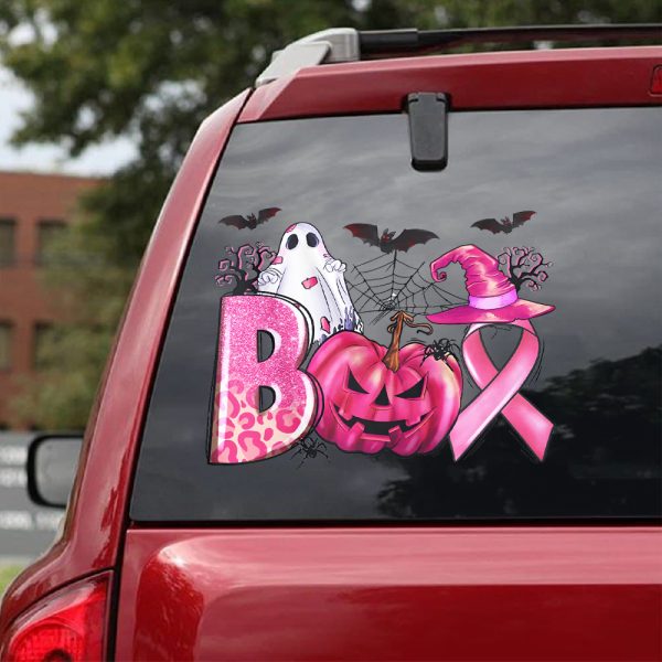 Breast Cancer Awareness 3D Decal – HOATT 6682