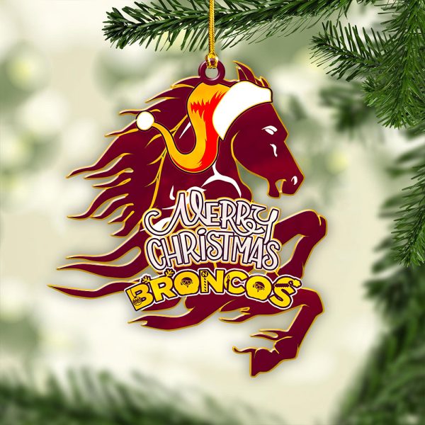 Brisbane Broncos Custom Shape 2-sided Acrylic Ornament – HOATT 6605