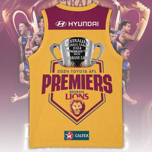 Brisbane Lions Basketball Jersey - TANTN 8554