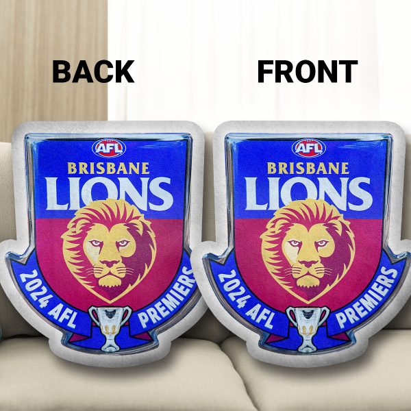 Brisbane Lions Custom Shape Pillow - GNE 1645