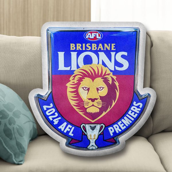 Brisbane Lions Custom Shape Pillow - GNE 1645