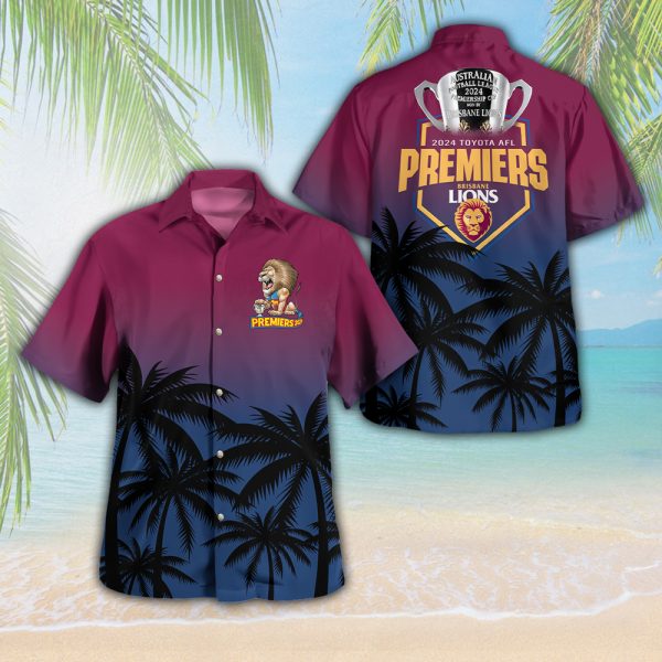 Brisbane Lions 3D Hawaiian Shirt - MAITM 8281