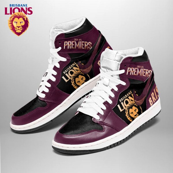 Brisbane Lions AJ 1 Sneaker - TANTN 8581