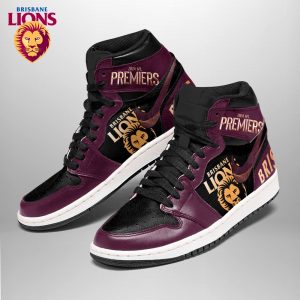 Brisbane Lions AJ 1 Sneaker - TANTN 8581