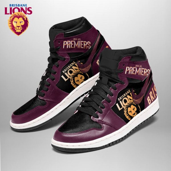 Brisbane Lions AJ 1 Sneaker - TANTN 8581