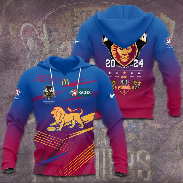 Brisbane Lions 3D Apparel - TANTN 8551