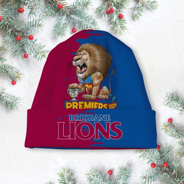 Brisbane Lions Beanie Hat - HOATT 6515