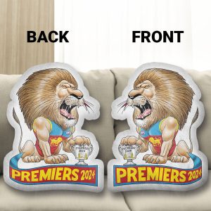 Brisbane Lions Custom Shape Pillow - GNE 1640