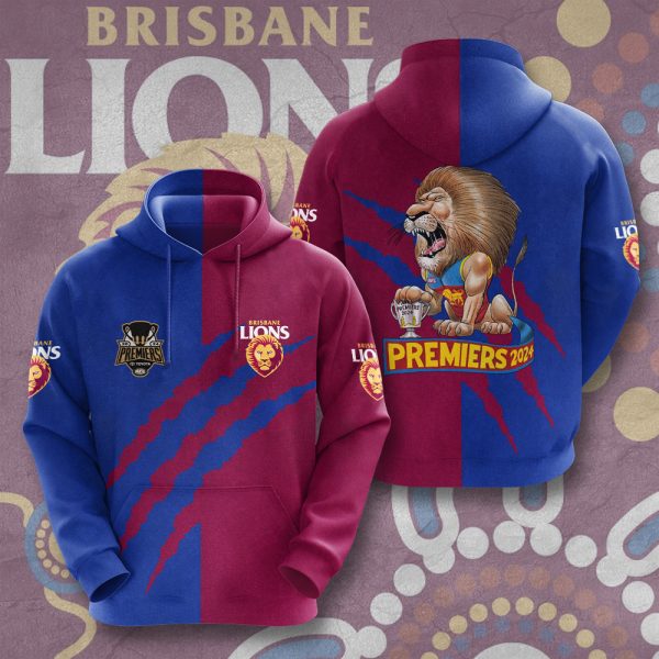 Brisbane Lions 3D Apparel - HOATT 6503