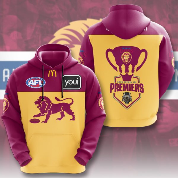 Brisbane Lions 3D Apparel - HOATT 6517