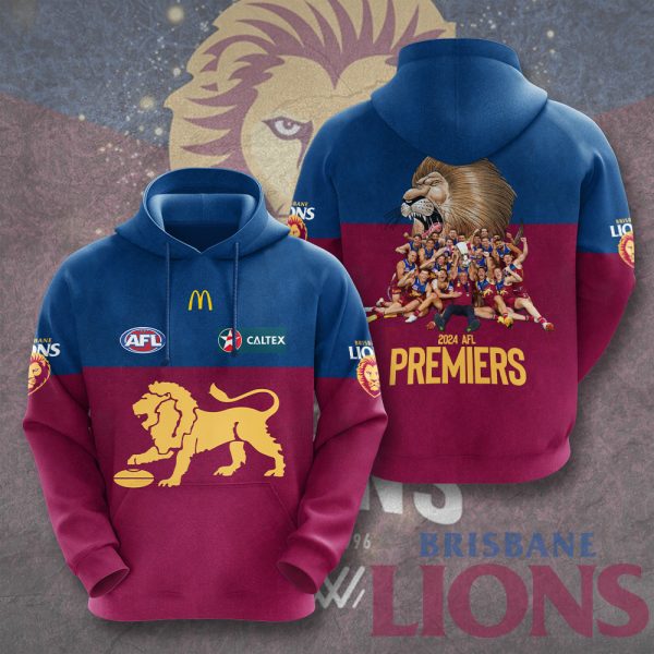 Brisbane Lions 3D Apparel - HOATT 6520