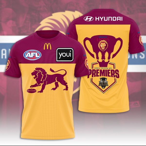 Brisbane Lions 3D Apparel - HOATT 6517