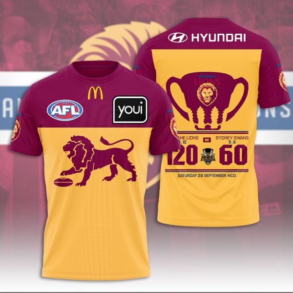 Brisbane Lions 3D Apparel - HOATT 6518