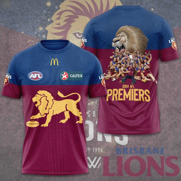 Brisbane Lions 3D Apparel - HOATT 6520