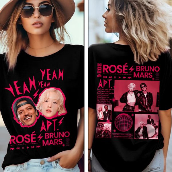 Bruno Mars x Rosé 3D Apparel - HOATT 6861