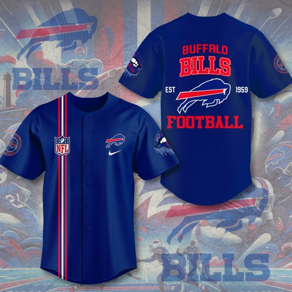 Buffalo Bills Baseball Jersey - MAITM 8569