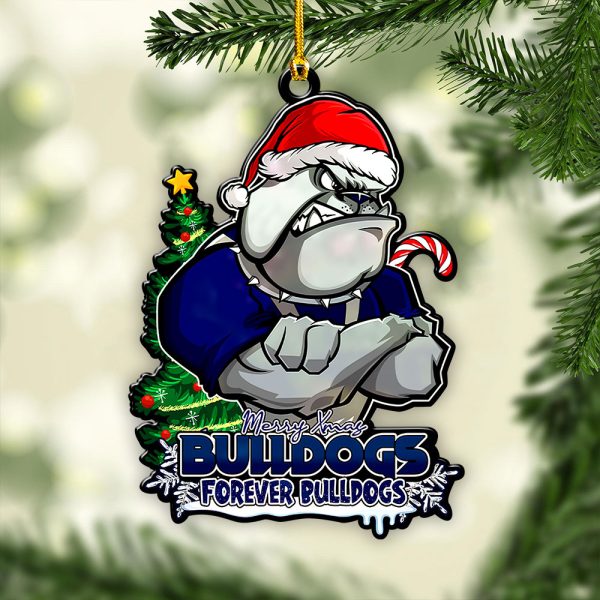 Canterbury-Bankstown Bulldogs Custom Shape 1-sided Acrylic Ornament - HOATT 6609