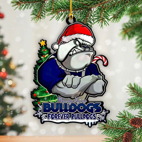 Canterbury-Bankstown Bulldogs Custom Shape 1-sided Acrylic Ornament - HOATT 6609