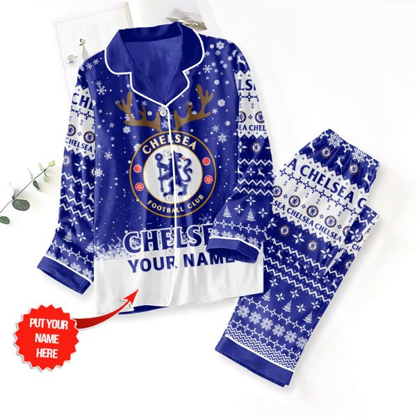 Personalized Chelsea Button Down Pajamas Set – TANTN 8848