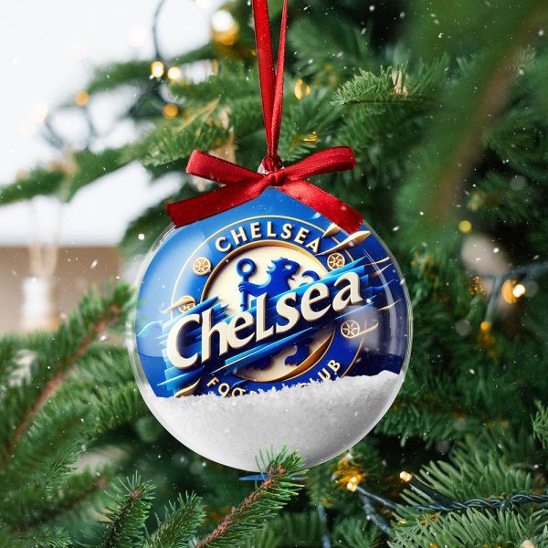 Chelsea Clear Christmas Bauble - HOATT 6827