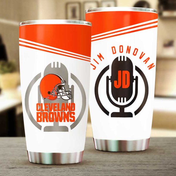 Cleveland Browns x Jim Donovan Tumbler Cup - MAITM 8589