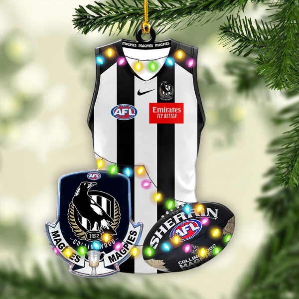 Personalized Collingwood FC Custom Shape 2-sided Acrylic Ornament – VANDH 3836