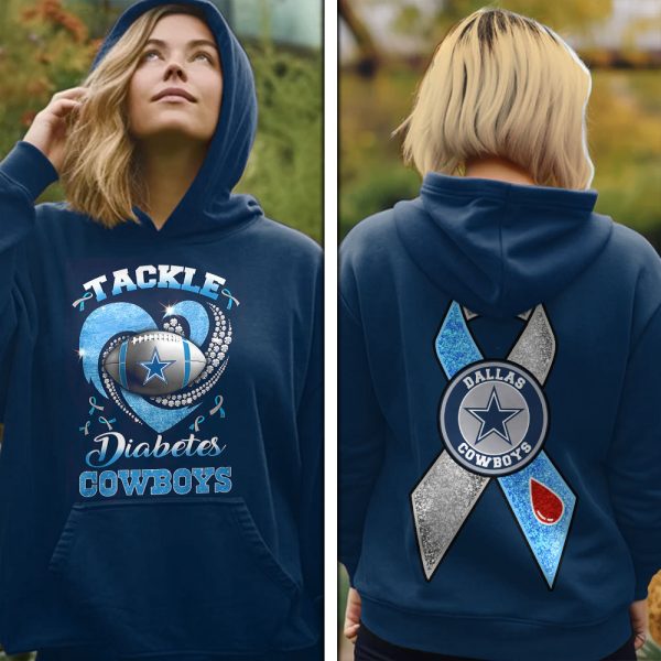 Dallas Cowboys x Diabetes Awareness 3D Apparel - MAITM 8387