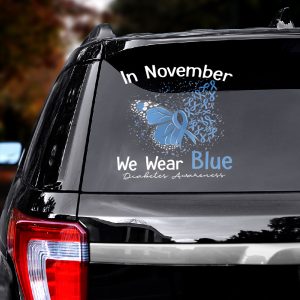 Diabetes Awareness 3D Decal – HOATT 6670