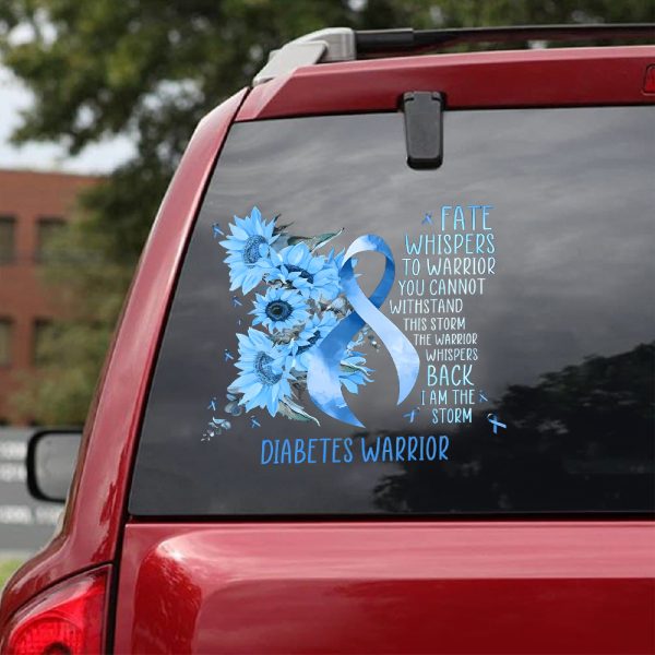 Diabetes Awareness 3D Decal – HOATT 6671