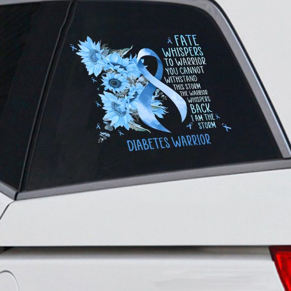 Diabetes Awareness 3D Decal – HOATT 6671