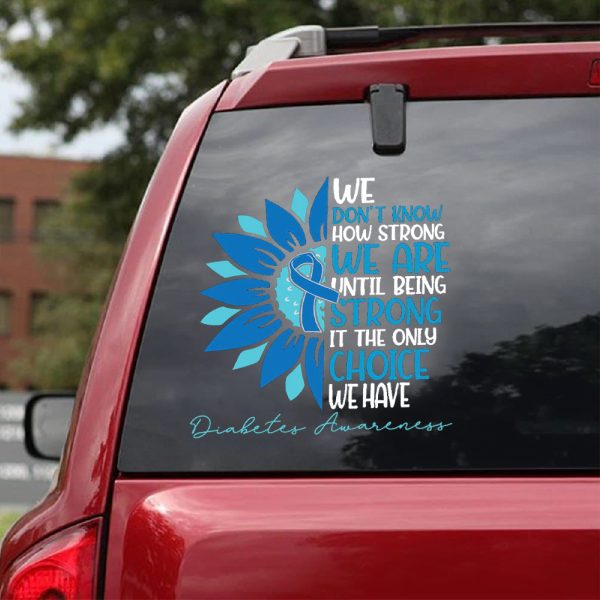 Diabetes Awareness 3D Decal – HOATT 6674