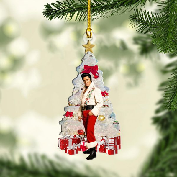 Elvis Presley Custom Shape 2-sided Acrylic Ornament – HOATT 6641