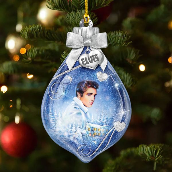 Elvis Presley Custom Shape 2-sided Acrylic Ornament – MAITM 8238.2