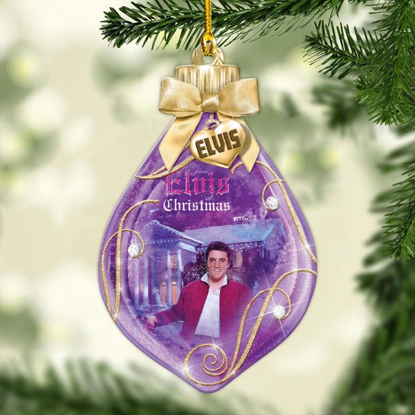 Elvis Presley Custom Shape 2-sided Acrylic Ornament – MAITM 8238.1