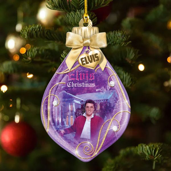 Elvis Presley Custom Shape 2-sided Acrylic Ornament – MAITM 8238.1