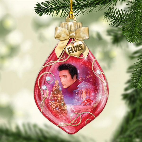 Elvis Presley Custom Shape 2-sided Acrylic Ornament – MAITM 8238.4