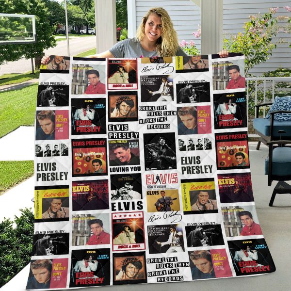 Elvis Presley Quilt Blanket - VANDH 3575