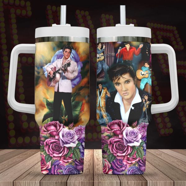 Elvis Presley 40oz Stanley Tumbler - VANDH 3784