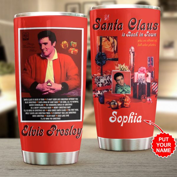 Personalized Elvis Presley Tumbler Cup - VANDH 3749