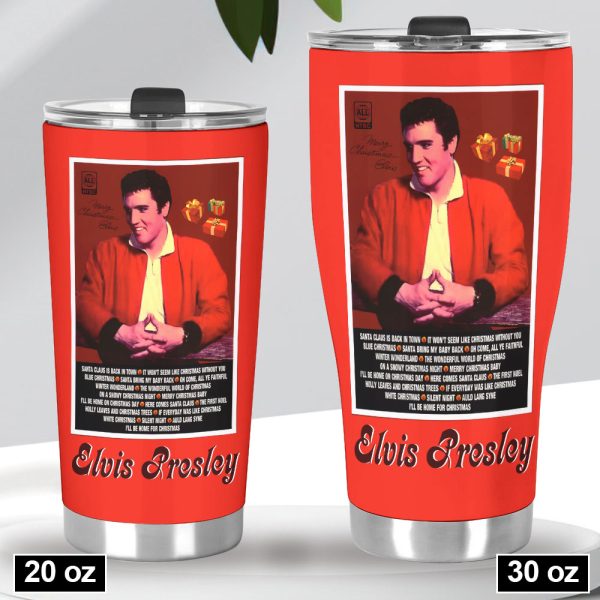 Personalized Elvis Presley Tumbler Cup - VANDH 3749