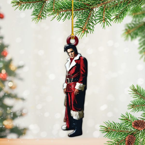 Elvis Presley Custom Shape 2-sided Acrylic Ornament – HOATT 6527