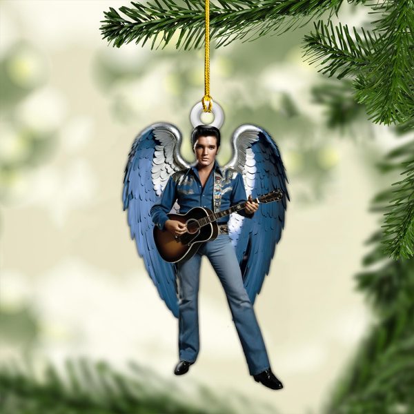 Elvis Presley Custom Shape 2-sided Acrylic Ornament – HOATT 6691