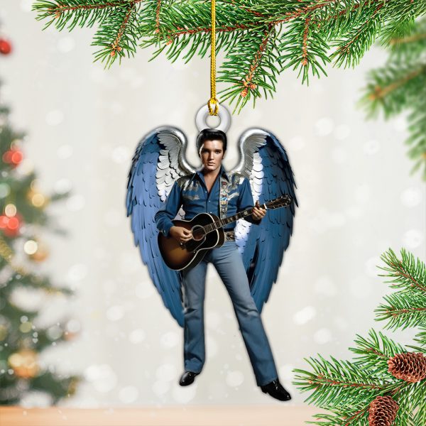 Elvis Presley Custom Shape 2-sided Acrylic Ornament – HOATT 6691