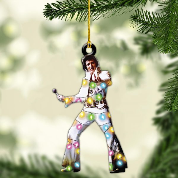 Elvis Presley Custom Shape 2-sided Acrylic Ornament - HOATT 6766